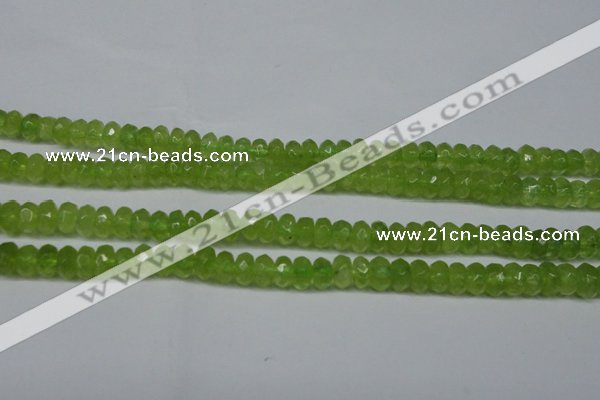 CCN2853 15.5 inches 2*4mm faceted rondelle candy jade beads