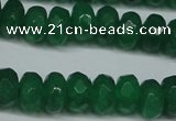 CCN2864 15.5 inches 4*6mm faceted rondelle candy jade beads