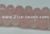 CCN2870 15.5 inches 5*8mm faceted rondelle candy jade beads