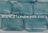 CCN2942 15.5 inches 18*25mm rectangle candy jade beads wholesale