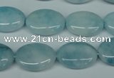 CCN2950 15.5 inches 13*18mm oval candy jade beads wholesale