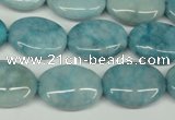 CCN2951 15.5 inches 15*20mm oval candy jade beads wholesale