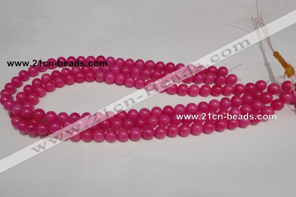 CCN32 15.5 inches 8mm round candy jade beads wholesale