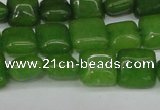 CCN3792 15.5 inches 8*8mm square candy jade beads wholesale