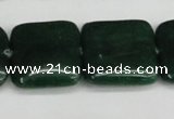 CCN3809 15.5 inches 20*20mm square candy jade beads wholesale