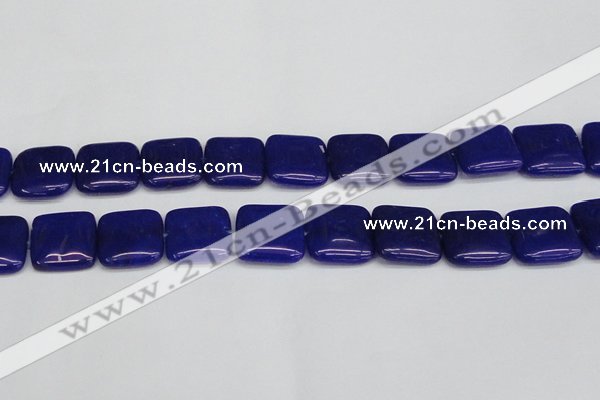 CCN3811 15.5 inches 20*20mm square candy jade beads wholesale