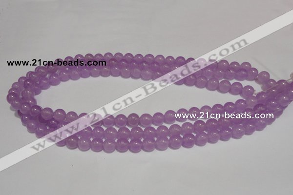 CCN39 15.5 inches 8mm round candy jade beads wholesale