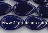 CCN3903 15.5 inches 18*25mm flat teardrop candy jade beads