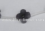 CCN3947 15.5 inches 15mm carved flower candy jade beads wholesale