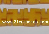 CCN3956 15.5 inches 20*20mm svastika candy jade beads wholesale