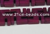 CCN3960 15.5 inches 20*20mm svastika candy jade beads wholesale