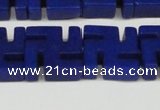 CCN3963 15.5 inches 20*20mm svastika candy jade beads wholesale