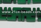 CCN3965 15.5 inches 20*20mm svastika candy jade beads wholesale