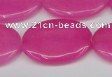 CCN3987 15.5 inches 30*40mm oval candy jade beads wholesale