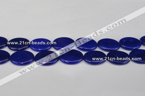 CCN3995 15.5 inches 30*40mm oval candy jade beads wholesale