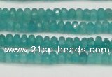 CCN4106 15.5 inches 2*4mm faceted rondelle candy jade beads