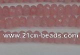 CCN4122 15.5 inches 4*6mm faceted rondelle candy jade beads