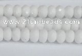 CCN4150 15.5 inches 5*8mm faceted rondelle candy jade beads