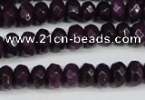 CCN4164 15.5 inches 5*8mm faceted rondelle candy jade beads