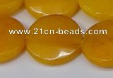 CCN4181 15.5 inches 20mm faceted coin candy jade beads wholesale