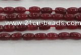 CCN4513 15.5 inches 3*5mm rice candy jade beads wholesale