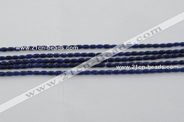 CCN4515 15.5 inches 3*5mm rice candy jade beads wholesale