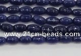 CCN4522 15.5 inches 4*6mm rice candy jade beads wholesale