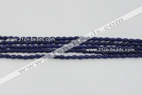 CCN4522 15.5 inches 4*6mm rice candy jade beads wholesale