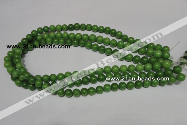 CCN46 15.5 inches 8mm round candy jade beads wholesale