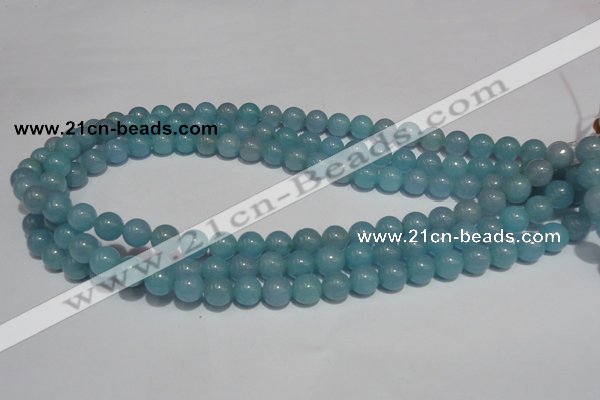 CCN47 15.5 inches 8mm round candy jade beads wholesale