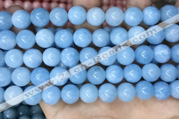 CCN5003 15.5 inches 8mm & 10mm round candy jade beads wholesale