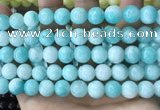 CCN5005 15.5 inches 8mm & 10mm round candy jade beads wholesale