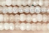 CCN5102 15 inches 3*4mm faceted rondelle candy jade beads