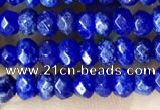 CCN5115 15 inches 3*4mm faceted rondelle candy jade beads