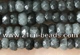 CCN5124 15 inches 3*4mm faceted rondelle candy jade beads