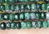 CCN5125 15 inches 3*4mm faceted rondelle candy jade beads