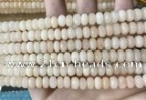 CCN5132 15 inches 5*8mm faceted rondelle candy jade beads