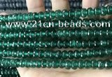 CCN5160 15 inches 5*8mm faceted rondelle candy jade beads