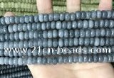 CCN5162 15 inches 5*8mm faceted rondelle candy jade beads