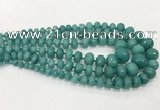 CCN5173 5*8mm - 14*20mm faceted rondelle candy jade graduated beads