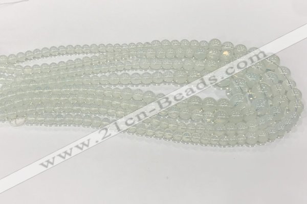 CCN5185 6mm - 14mm round opal gemstone graduated beads