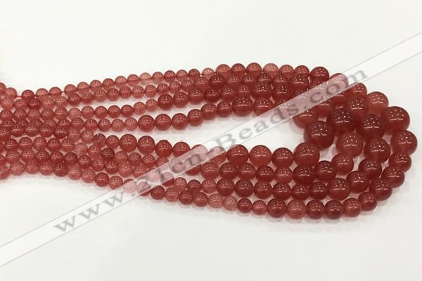 CCN5193 6mm - 14mm round candy jade graduated beads