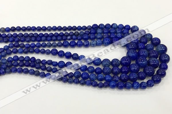 CCN5204 6mm - 14mm round candy jade graduated beads