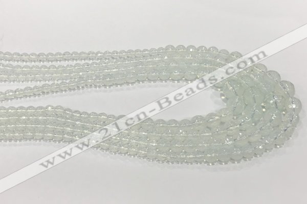 CCN5210 6mm - 14mm faceted round opal graduated beads