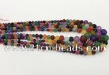 CCN5217 6mm - 14mm faceted round candy jade graduated beads