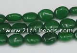 CCN522 15.5 inches 8*10mm oval candy jade beads wholesale