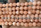 CCN5234 15 inches 8mm faceted nuggets candy jade beads