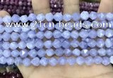 CCN5243 15 inches 8mm faceted nuggets candy jade beads