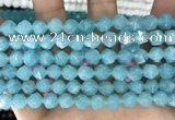 CCN5245 15 inches 8mm faceted nuggets candy jade beads