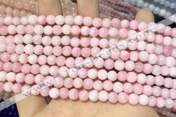 CCN5276 15 inches 6mm round candy jade beads Wholesale